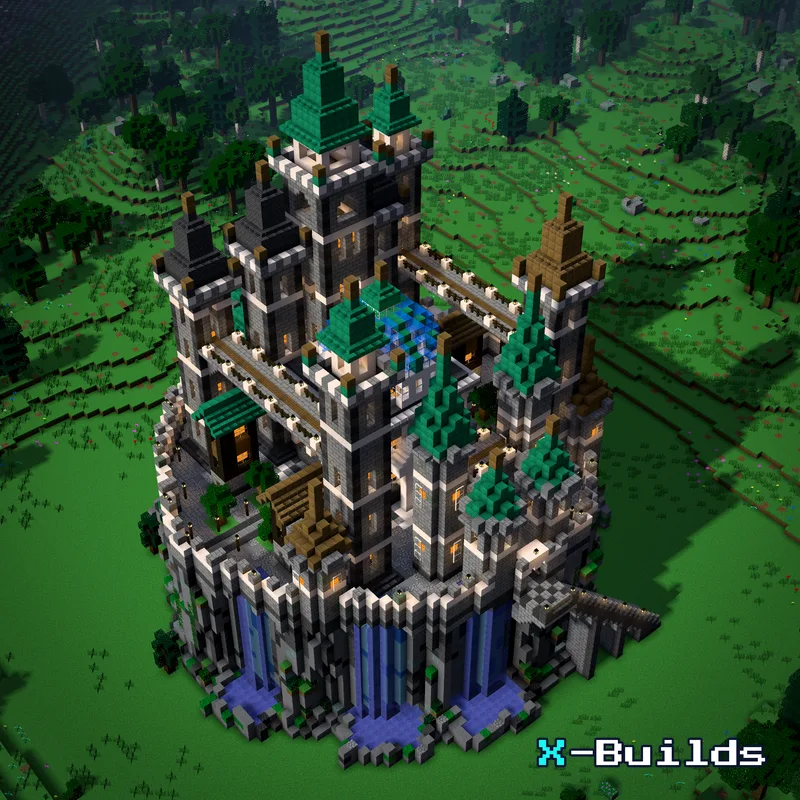 Mega City Base, a Minecraft base build